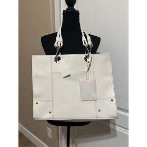 NWT Wilson's Leather tote bag including small handle strap bag